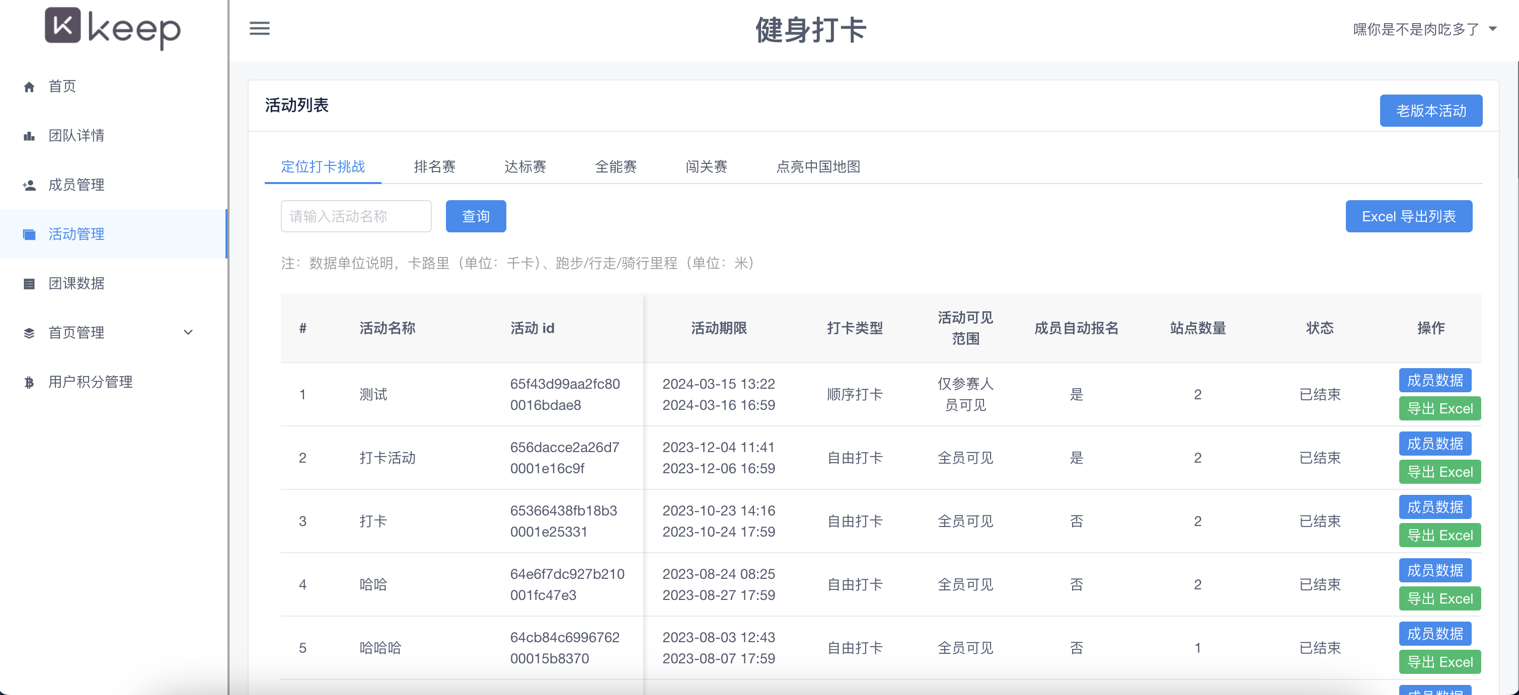 Admin Console